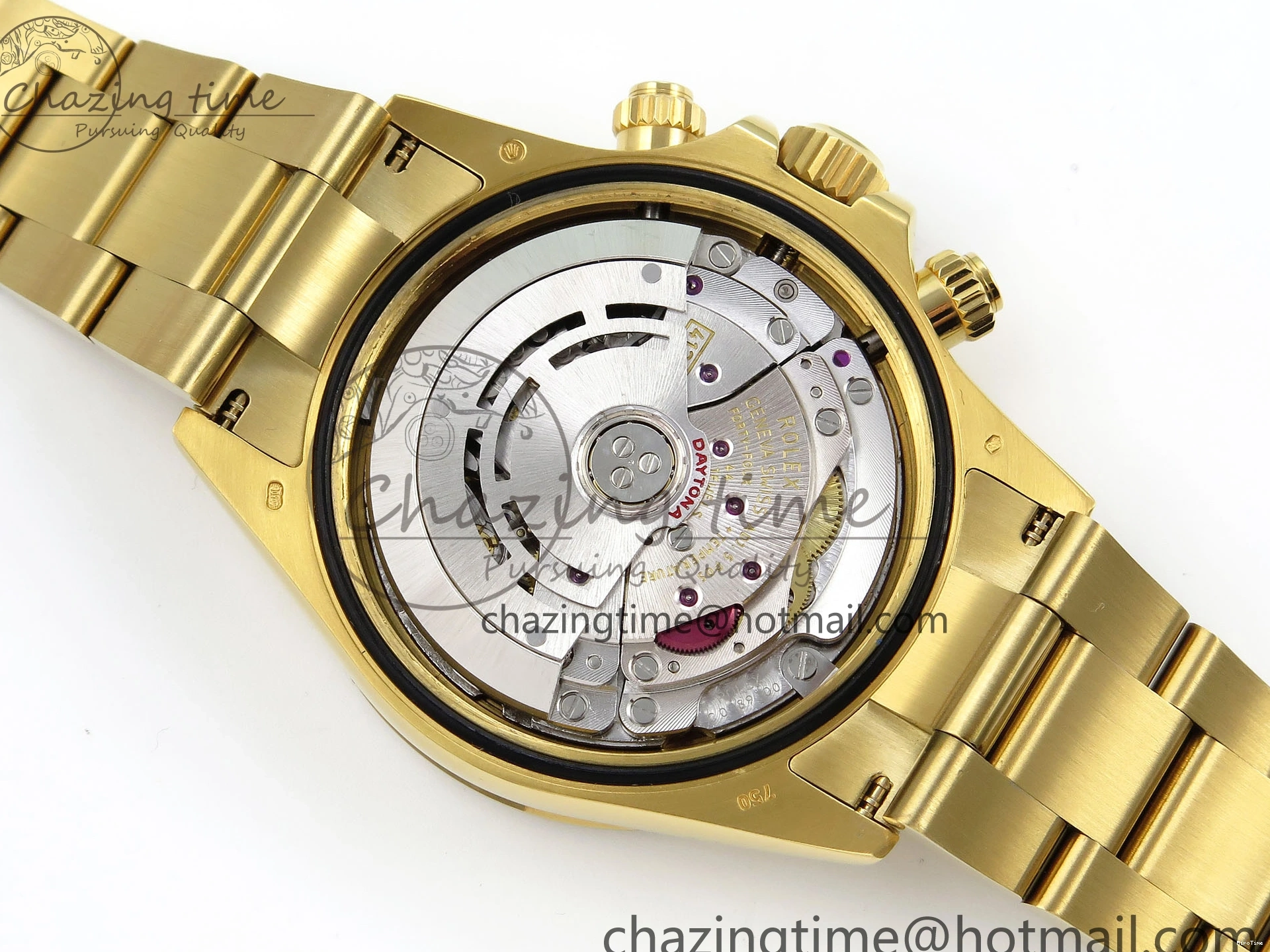 MiroTime 0323 Daytona 116508 QF 1:1 Best Edition Black Diamonds Dial on YG Bracelet SH4130 V3 (Gain Weight) Popular 1719